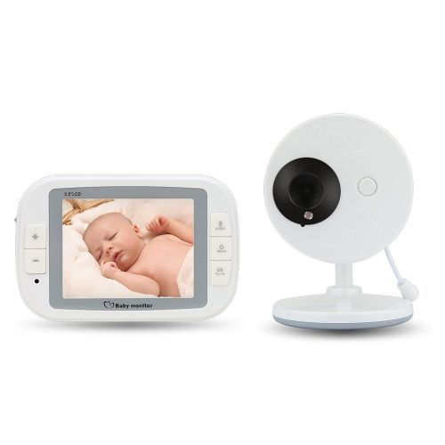  Random Video Baby Monitor with LCD Display Digital Camera Infrared Night Vision Two Way Talk Temperature Monitoring