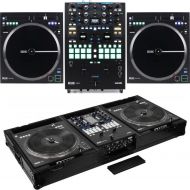 Rane Seventy 2-channel DJ Mixer and Dual Twelve MKII Turntable Controller with Odyssey DJ Coffin Case Bundle