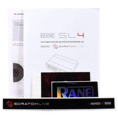  Rane RANE SL 4 DJ Midi Controller Serato Scratch Live Interface SL4+Facade+Par Lights