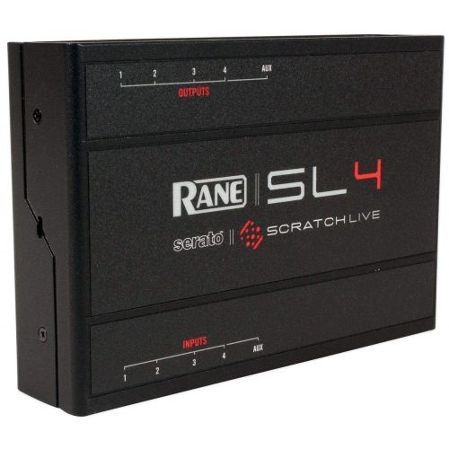  Rane RANE SL 4 DJ Midi Controller Serato Scratch Live Interface SL4+Facade+Par Lights