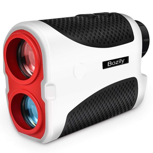  Bozily Golf Rangefinder, 6X Laser Range Finder 900 Yards, Flag-Lock, Slope Tech, 4 Scan Mode, Linear & Vertical Distance, Angle & Speed Measurement, Fog Resistant - Tournament Lega