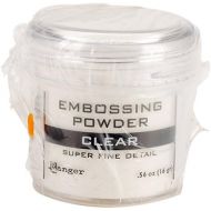 Ranger Embossing Powder, 0.56 Ounce Jar, Super Fine Clear