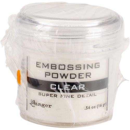  Ranger Embossing Powder, 0.56 Ounce Jar, Super Fine Clear