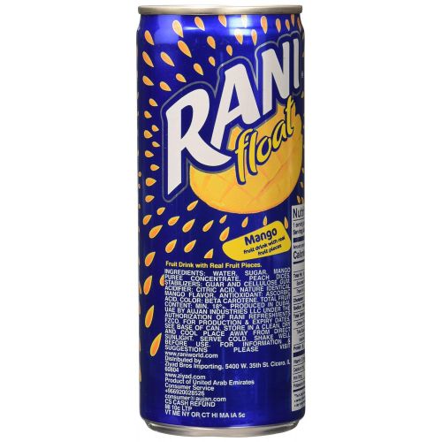  Rani Flot Rani Float Pulp Juice, Mango, 240 ML (Pack - 24)