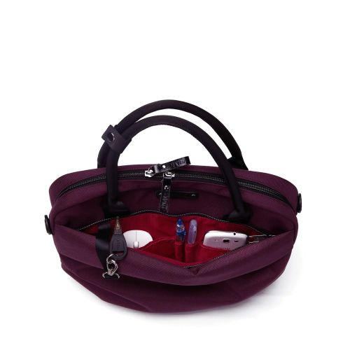  YUMC Satchel 13 Inch Fashion Carrying Case Laptop Tablet Ranipak Bag, Awaken of Dahlia/Purple, One Size