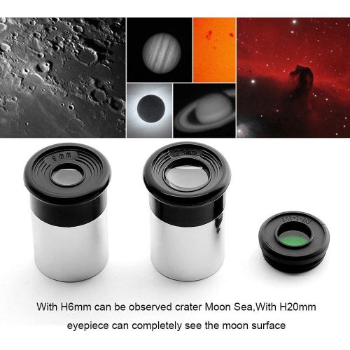  [아마존베스트]-Service-Informationen Ranipobo Astronomical Telescope Zoom 90X HD Monocular Outdoor Space Telescope 360/50mm Astronomical Telescope for Refractor Telescope with Tripod for Children Beginners