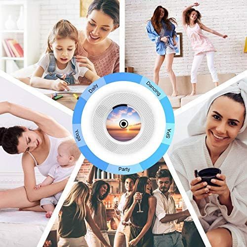  [아마존베스트]Ranipobo Portable CD Player with Bluetooth, FM Radio, Wall Mounted CD Music Player with IR Remote Control, Built-in HiFi Speakers, Support CD, USB, TF, AUX Input, Home Decor