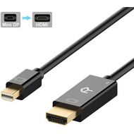 [아마존베스트]Rankie Mini DisplayPort (Mini DP) to HDMI Cable, 4K Ready, 6 Feet