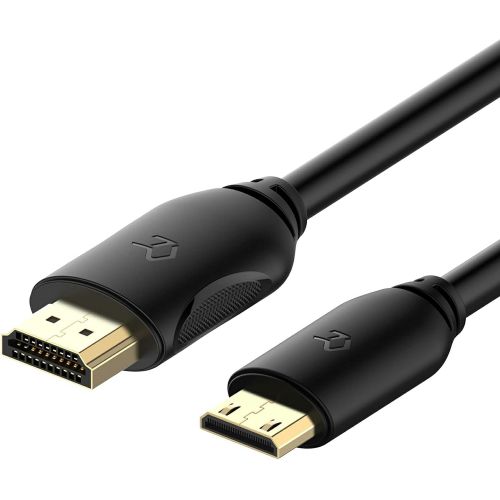  Rankie Mini HDMI to HDMI Cable, High Speed Supports Ethernet 3D and Audio Return (6 Feet)