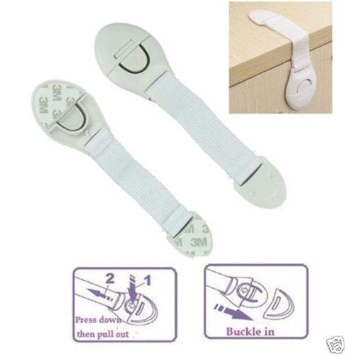  Rantepao 15 PCS NEW BABY CHILD SAFETY LOCK LATCH FOR CABINET, DRAWER, FRIDGE