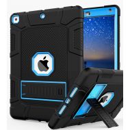 [아마존베스트]Rantice iPad 7th/8th Generation Case, iPad 10.2 Case, Hybrid Shockproof Rugged Drop Protection Cover Built with Kickstandfor iPad 10.2 Inch 7th/8th Generation 2019/ 2020 Release (