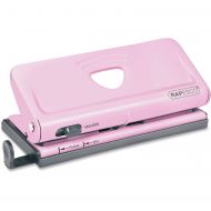 Rapesco, RPC1322, Adjustable 6-Hole OrganiserDiary Punch, 1 Each, Pink