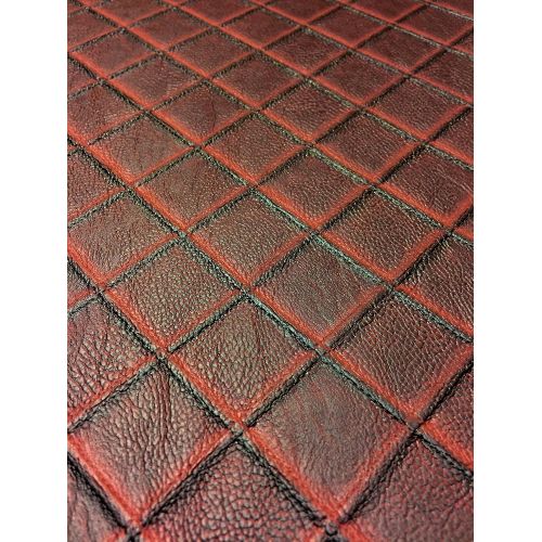  Raphael Rozen Gentle Step- Anti Fatigue Memory Foam Kitchen Mat (Basket Weave Red)