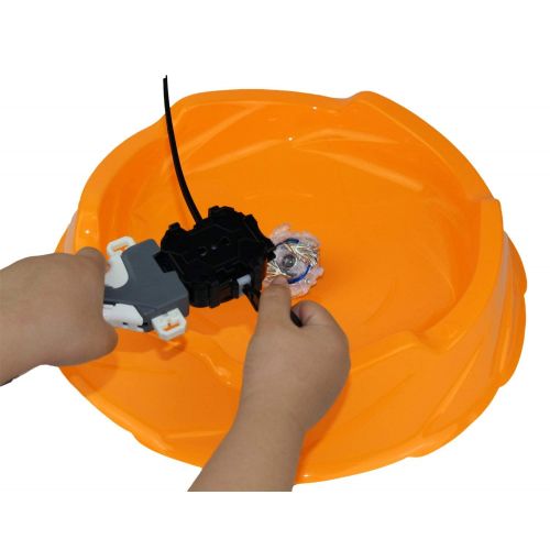  Beyblade Toy Set 4D Top Flight Rapidity Metal Fusion Fight String Launcher Grip