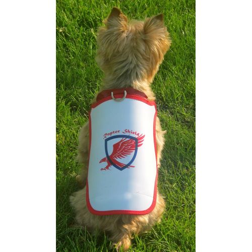  Raptor Shield Dog Pet Protection Vest w/Comfort Liner - Against Hawk Attacks & Other Birds of Prey