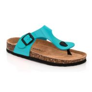 Rasolli Womens Footbed Thong Sandals