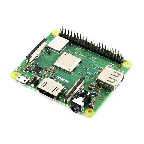  CQRobot Raspberry Pi 3 Model A+, 1.4GHz 64-bit Quad-core ARM Cortex-A53 CPU, Dual-band 2.4 GHz, 5 GHz Wireless LAN, Bluetooth 4.2BLE, 512MB LPDDR2 SDRAM, Extended 40-pin GPIO Header, Smal