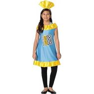 Rasta Imposta Jolly Rancher Blue Raspberry Candy Costume Dress Hershey’s Girls Child Size 7-10