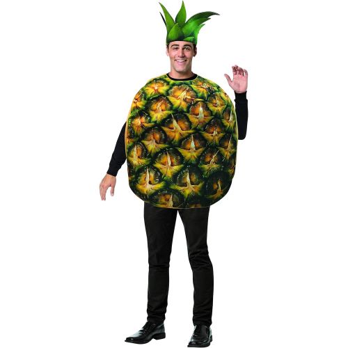  할로윈 용품Rasta Imposta Adult Pineapple Costume Yellow