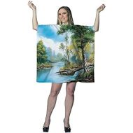 할로윈 용품Rasta Imposta Bob Ross: Painting Tree Tunic Dress