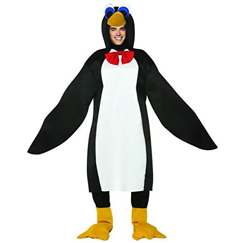  할로윈 용품Rasta Imposta Rasta Mens Imposta Lightweight Penguin Costume, Black