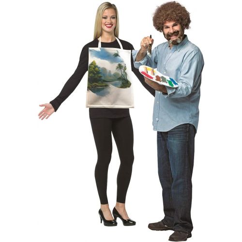  할로윈 용품Rasta Imposta Bob Ross with Painting Kit