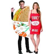 Rasta Imposta Taco Bell Gordita and Fire Sauce Couples Costume