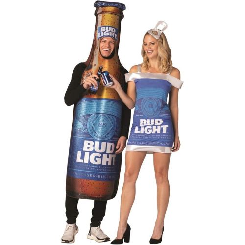  할로윈 용품Rasta Imposta Bud Light Beer Bottle Costume Unisex design fits Men Women 21+ of age