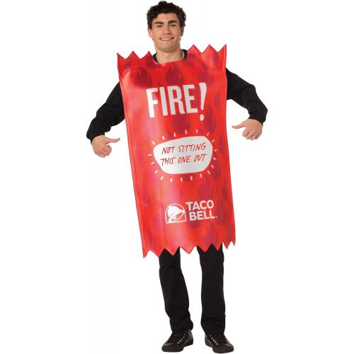  할로윈 용품Rasta Imposta - Taco Bell Packet Fire Tunic Costume