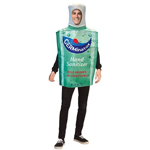  할로윈 용품Rasta Imposta Hand Sanitizer Bottle Adult Costume