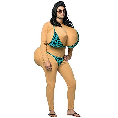  할로윈 용품Rasta Imposta Big Bikini Babe Adult Costume