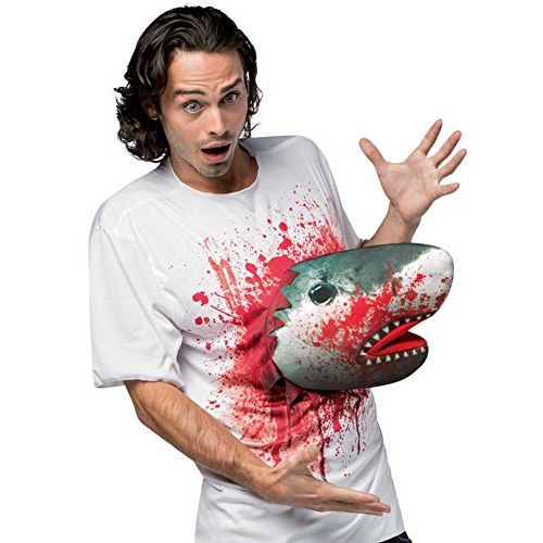  할로윈 용품Rasta Imposta Mens Sharknado - Tshirt with Shark
