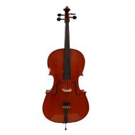 Rata Band Rata Ebony Fitted w Inlaid Purfling 14 Full Size Cello for Adults Students Beginners Orchestra and School