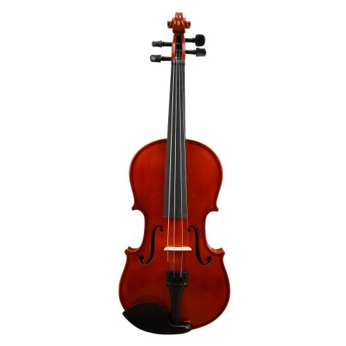  Rata Band Rata Ebony Fitted Varnish Finish 110 Size Violin for Adults Students Beginners Orchestra and School