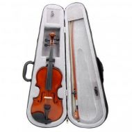 Rata Band Advanced Beginner Solidwood Violin 14 Size Beautiful Inlaid Purfling and Varnished Finish for Students Orchestra School