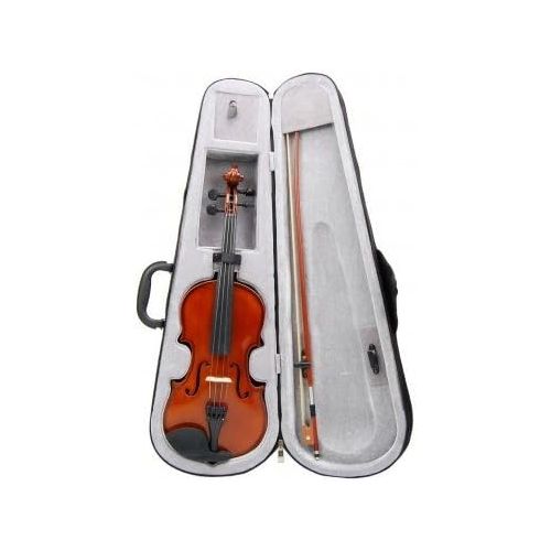 Rata Band Advanced Beginner Solidwood Violin 18 Size Beautiful Inlaid Purfling and Varnished Finish for Students Orchestra School