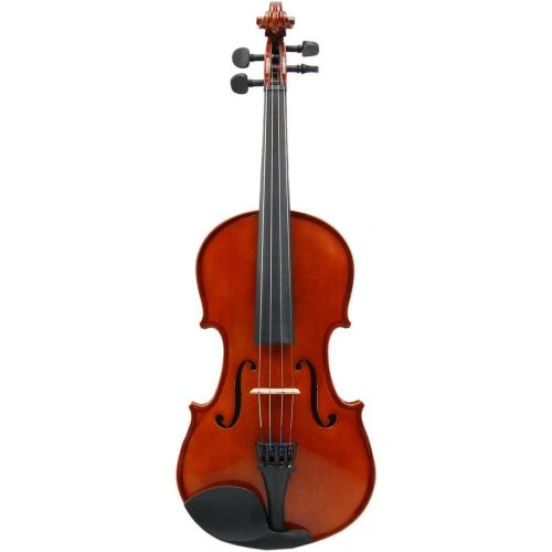  Rata Band Advanced Beginner Solidwood Violin 18 Size Beautiful Inlaid Purfling and Varnished Finish for Students Orchestra School