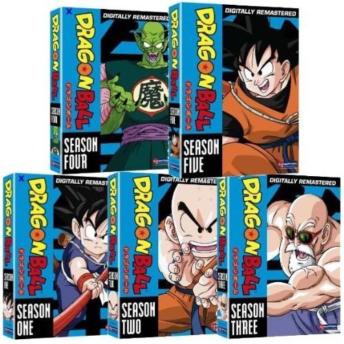  FidgetFidget DVD 25-Disc Box Set Dragon Ball Dragonball: The Complete Series Season 1-5 () New