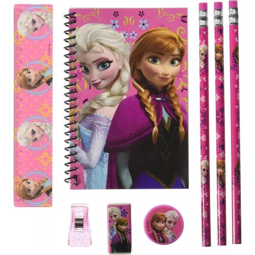  Ratpaneete Disney Frozen Princess Anna Elsa & Olaf Stationary Set for Kids Pink