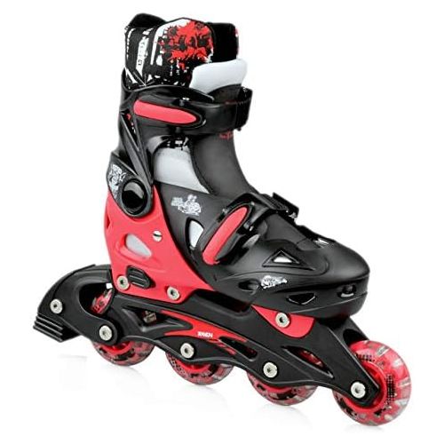  RAVEN 3in1 Kinder Inlineskates/Triskates/Rollschuhe Singer verstellbar