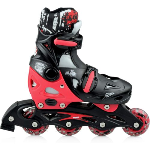  RAVEN 3in1 Kinder Inlineskates/Triskates/Rollschuhe Singer verstellbar