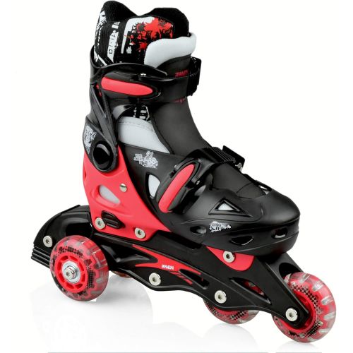  RAVEN 3in1 Kinder Inlineskates/Triskates/Rollschuhe Singer verstellbar