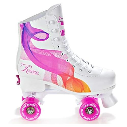  RAVEN Rollschuhe Roller Skates Serena Orange/Pink verstellbar