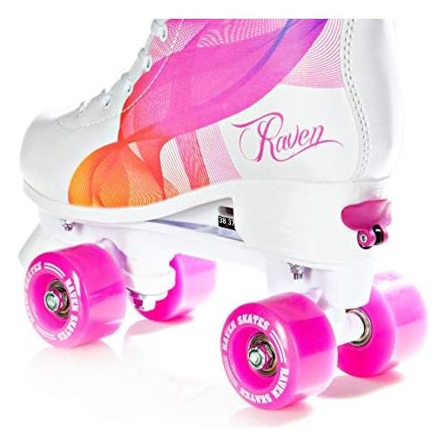  RAVEN Rollschuhe Roller Skates Serena Orange/Pink verstellbar