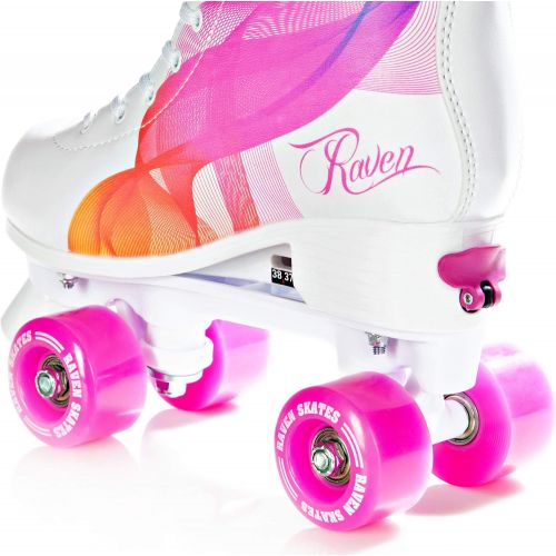  RAVEN Rollschuhe Roller Skates Serena Orange/Pink verstellbar