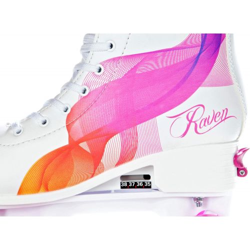  RAVEN Rollschuhe Roller Skates Serena Orange/Pink verstellbar