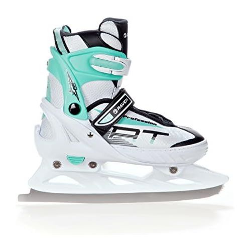  RAVEN 4in1 Inlineskates/Triskates/Rollschuhe/Schlittschuhe Profession White/Mint verstellbar