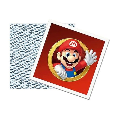  Ravensburger Super Mario Large Memory - Matching Picture Snap Pairs Game for Kids Age 3 Years and Up