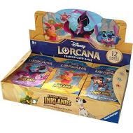 Ravensburger Disney Lorcana TCG: Into the Inklands Booster Pack Display | 24-Pack Set | Premium Trading Cards | Ideal for Collectors & Disney Enthusiasts | Suitable for Ages 8 and Up