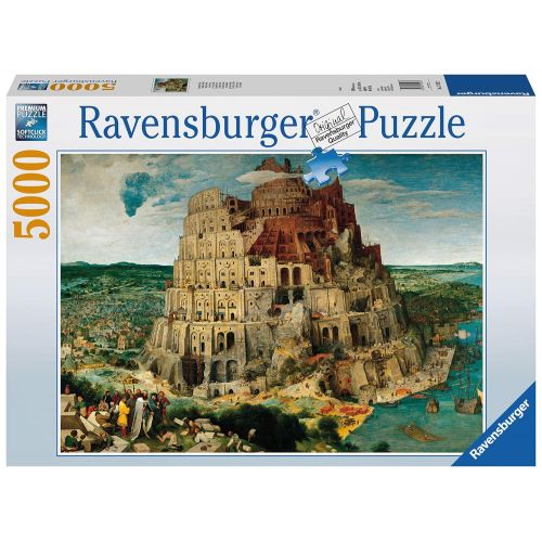  Ravensburger The Tower of Babel - 5000 Piece Jigsaw Puzzle for Adults  Softclick Technology Means Pieces Fit Together Perfectly